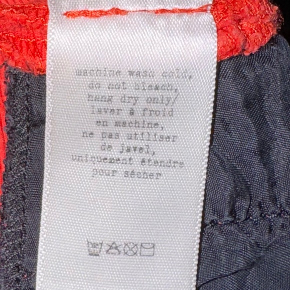 Rag & Bone New York Coral Linen Blend Shorts – Size 6 - Picture 6 of 10